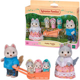 EPOCH Sylvanian Families - Husky Familie, Bygge legetøj 