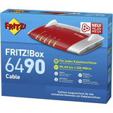 FRITZ! 20002657, Router Hvid/Rød