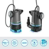 GARDENA Klar-/spildevands nedsænkningspumpe 20000 BASIC, Dyk og tryk pumper grå/Sort