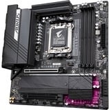GIGABYTE B650M AORUS ELITE bundkort AMD B650 Sokkel AM5 ATX Sort, AMD, Sokkel AM5, AMD Ryzen 7000 Series, AMD Ryzen 8000 Series, AMD Ryzen 9000 Series, Sokkel AM5, DDR5-SDRAM, 256 GB