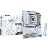 GIGABYTE X870E AORUS PRO X3D ICE, Bundkort Sølv/Hvid