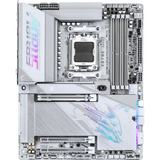 GIGABYTE X870E AORUS PRO X3D ICE, Bundkort Sølv/Hvid