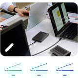 ICY BOX IB-201T-CU31 SSD kabinet Sort 2.5", Drev kabinet Sort, SSD kabinet, 2.5", Serial ATA II, Serial ATA III, 6 Gbit/sek., USB-tilslutning, Sort