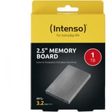 Intenso 6028660 ekstern harddisk 1000 GB Anthracit antracit, 1000 GB, 2.5", 3.2 Gen 1 (3.1 Gen 1), 5400 rpm, Anthracit