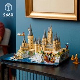 LEGO Harry Potter Hogwarts™-slottet og omgivelser, Bygge legetøj Byggesæt, 18 År, Plast, 2660 stk, 3,24 kg