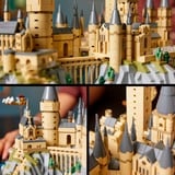 LEGO Harry Potter Hogwarts™-slottet og omgivelser, Bygge legetøj Byggesæt, 18 År, Plast, 2660 stk, 3,24 kg