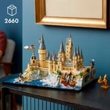 LEGO Hogwarts™-slottet og omgivelser, Bygge legetøj Byggesæt, 18 År, Plast, 2660 stk, 3,24 kg