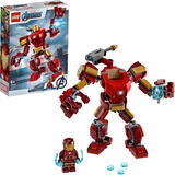 LEGO Marvel Avengers Movie 4 Iron Man Mech 76140, Bygge legetøj Byggesæt, Dreng/Pige, 6 År, 148 stk, 155 g