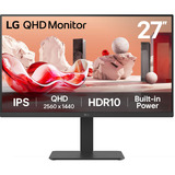 LG 27BA54QB-B computerskærm 68,6 cm (27") 2560 x 1440 pixel Quad HD LCD Sort, LED-skærm Sort, 68,6 cm (27"), 2560 x 1440 pixel, Quad HD, LCD, 5 ms, Sort