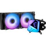 MSI MAGCORELIQUID C280 Processor All-in-one liquid cooler Sort, Vandkøling Sort, All-in-one liquid cooler, 78,73 kubikfod/min., Sort