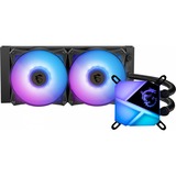 MSI MAGCORELIQUID C280 Processor All-in-one liquid cooler Sort, Vandkøling Sort, All-in-one liquid cooler, 78,73 kubikfod/min., Sort