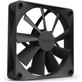 NZXT F120Q Computerkabinet Ventilator 12 cm Sort 1 stk, Sag fan Sort, Ventilator, 12 cm, 500 rpm, 1200 rpm, 22,5 dB, 64 kubikfod/min.