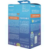 Panasonic Oplader eneloop Universal Smart Charger Set Hvid