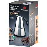 Rommelsbacher EKO 364/E kaffemaskine Elektrisk mokagryde, Espressomaskine rustfrit stål, Elektrisk mokagryde, 365 W, Rustfrit stål