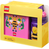 Room Copenhagen LEGO Madkassesæt Bee, Lunch-Box Lilla/Pink