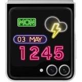 Samsung EF-ZF741CTEGWW mobiltelefon etui 17 cm (6.7") Cover Transparent, Mobiltelefon Cover grå, Cover, Samsung, Galaxy Z Flip6, 17 cm (6.7"), Transparent