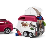 Schleich HORSE CLUB 42535 legetøjssæt, Spil køretøj Action/Eventyr, 5 År, Flerfarvet