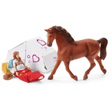 Schleich HORSE CLUB 42535 legetøjssæt, Spil køretøj Action/Eventyr, 5 År, Flerfarvet