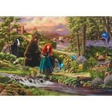 Schmidt Spiele Thomas Kinkade Studios: Disney Dreams Collection - Brave, Merida Legende der Highlands, Puslespil 