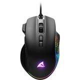 Sharkoon Gaming mus Sort
