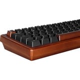 Sharkoon Gaming-tastatur træ/Sort, DE-layout, Gateron G Pro 3.0 Yellow