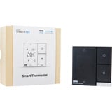 Shelly LinkedGo smart HVAC-termostat, Varme termostat Sort