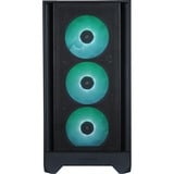 Silentware FLOW110BLACK, Towerkabinet Sort