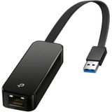 TP-Link UE306 netværkskort Ethernet 1000 Mbit/s Ledningsført, USB, Ethernet, 1000 Mbit/s, Sort