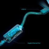 TP-Link UE306 netværkskort Ethernet 1000 Mbit/s Ledningsført, USB, Ethernet, 1000 Mbit/s, Sort