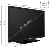 Telefunken LED-tv Sort