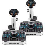 Thrustmaster Sol-R 2 HOSAS Space Sim Duo Sort, Hvid USB Flightstick Analog/digital PC, Joystick Sort/Hvid, Flightstick, PC, Analog/digital, Ledningsført, USB, USB Type-C