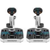 Thrustmaster Sol-R 2 HOSAS Space Sim Duo Sort, Hvid USB Flightstick Analog/digital PC, Joystick Sort/Hvid, Flightstick, PC, Analog/digital, Ledningsført, USB, USB Type-C