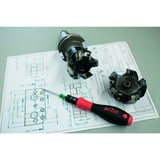 Wiha Moment-skruetrækker sæt TorqueVario-S Sort/Rød