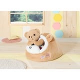 ZAPF Creation BABY born Bear Sleeping Cave, Plysdyr BABY born Bear Sleeping Cave, Dukke sovepose, 1 År