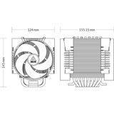 ARCTIC ACFRE00133A, CPU køler 