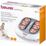 Beurer Shiatsu-Fußmassagerät FM60, Massage apperat enhed Hvid/grå, Detail