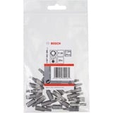 Bosch 2 607 002 496 skruetrækker bit 25 stk 25 stk, Torx, T20, Stål, 25 mm, 25,4 / 4 mm (1 / 4")