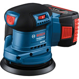 Bosch Batteridrevet excentersliber GEX 185-LI Professional, 18 Volt, Tilfældige rystepudser Blå/Sort
