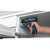 Bosch GSR 10,8-2-LI Professional 950 g Sort, Blå, Bore-/ skruemaskine Blå/Sort, 8-2-LI Professional, Pistolgreb boremaskine, Sort, Blå, 1 cm, 1,9 cm, 1 cm, 1 mm