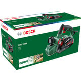 Bosch PHO 2000 Sort, Grøn 19500 rpm 680 W, Elektrisk høvl Grøn/Sort, Sort, Grøn, 19500 rpm, 2 mm, 8,2 cm, 8 mm, 97 dB