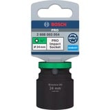 Bosch PRO Impact topnøgle 24mm, 3/4" Sort