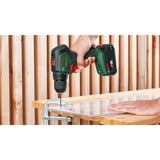 Bosch Universal Drill 18V-60 1900 rpm Nøglefri 1,3 kg Sort, Grøn, Bore-/ skruemaskine Grøn/Sort, Pistolgreb boremaskine, Nøglefri, Sort, Grøn, 1,3 cm, 1900 rpm, 3,5 cm