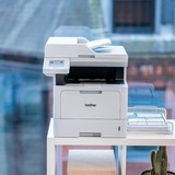 Brother MFC-L5710DW Multifunktionsprinter Laser A4 1200 x 1200 dpi 48 sider pr. minut Wi-Fi grå, Laser, Monoprint, 1200 x 1200 dpi, Monokopiering, A4, Sort, Hvid