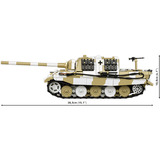 COBI Panzerjäger TIGER Ausf. B Jagdtiger, Bygge legetøj 