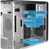 Chieftec UB-03B-350GPB, Towerkabinet Sort