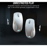 Corsair M75 WIRELESS, Gaming mus Hvid