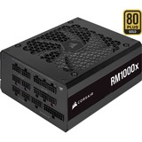 RM1000x enhed til strømforsyning 1000 W 24-pin ATX ATX Sort, PC strømforsyning