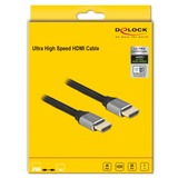 DeLOCK 83995 HDMI-kabel 1 m HDMI Type A (Standard) Grå grå, 1 m, HDMI Type A (Standard), HDMI Type A (Standard), 3D, 48 Gbit/sek., Grå