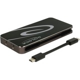 DeLOCK 87773 dockingstation Ledningsført USB 3.2 Gen 1 (3.1 Gen 1) Type-C Sort, Docking station Sort, Ledningsført, USB 3.2 Gen 1 (3.1 Gen 1) Type-C, 4,5 W, Sort, 3840 x 2160 pixel, Kina