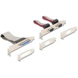 DeLOCK Mini PCIe I/O PCIe fuld størrelse 1 x Parallel, 2 x Seriel, Interface card 